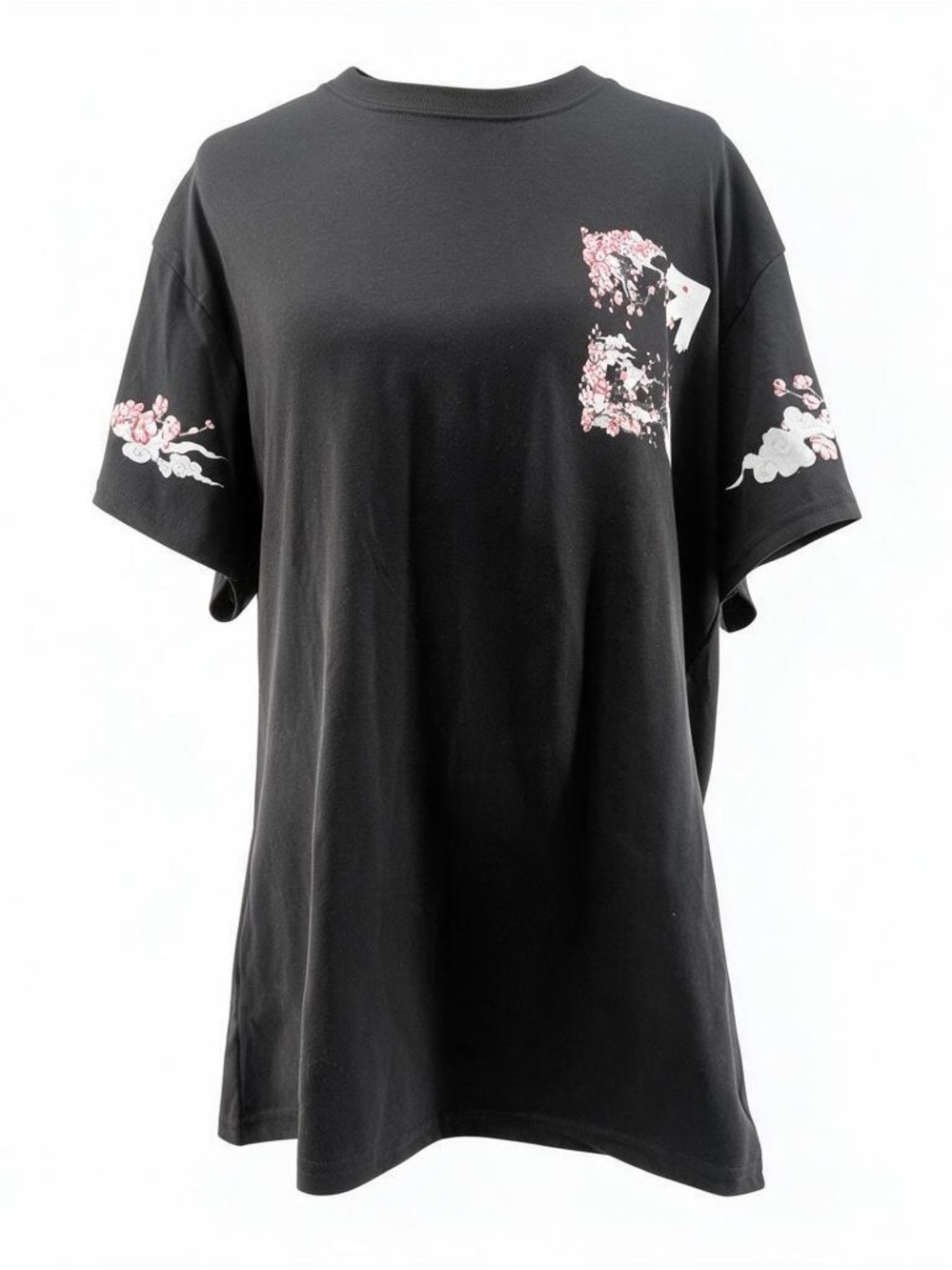 Fresh Laundry Men’s Japanese Streetwear Sakura crane graphic tee size L NWOT
